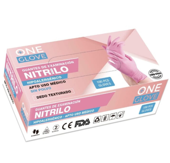 Caja 100 Unds. Guantes De Nitrilo Negro T - S - Neoferr con Ofertas en