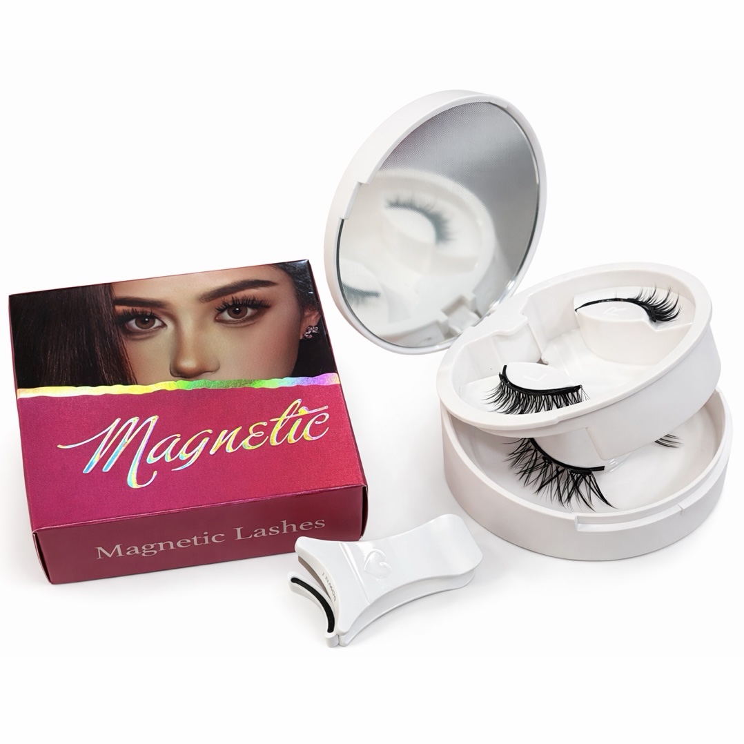Set Pestañas magneticas imantadas contiene dos pares diferentes largos + aplicador Surtidos Modelos