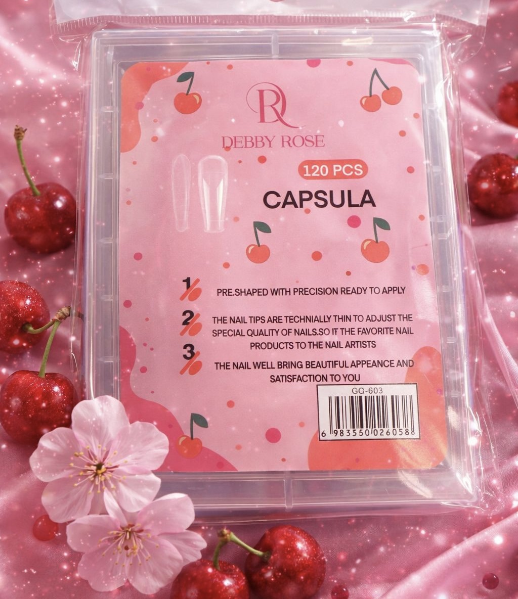 Cápsula Coffin x120pc Debby Rose #GQ-603