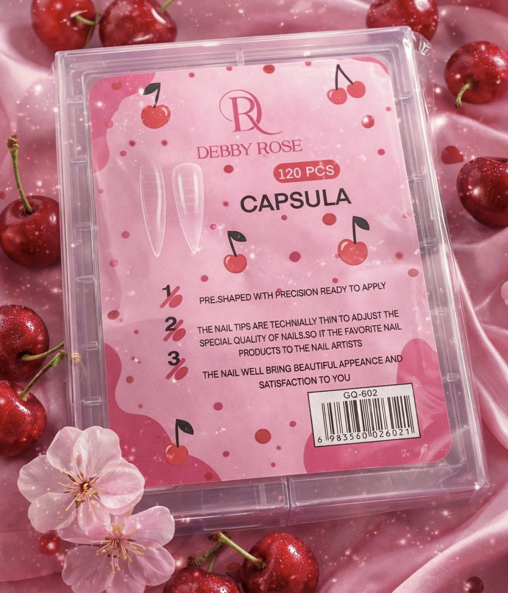 Cápsula Stiletto x120pc Debby Rose #GQ-602